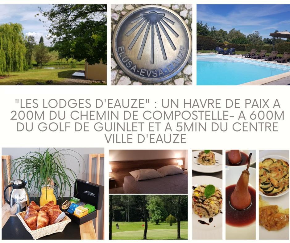 Hotel Les Lodges D'Eauze ภายนอก รูปภาพ